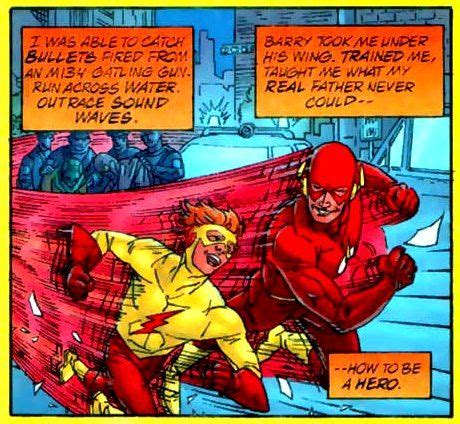 wally west flash cw|is wally west barry's nephew.